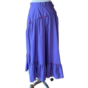 Vintage Circle T by Marilyn Lenox‎ Multicolor Western Circle Skirt